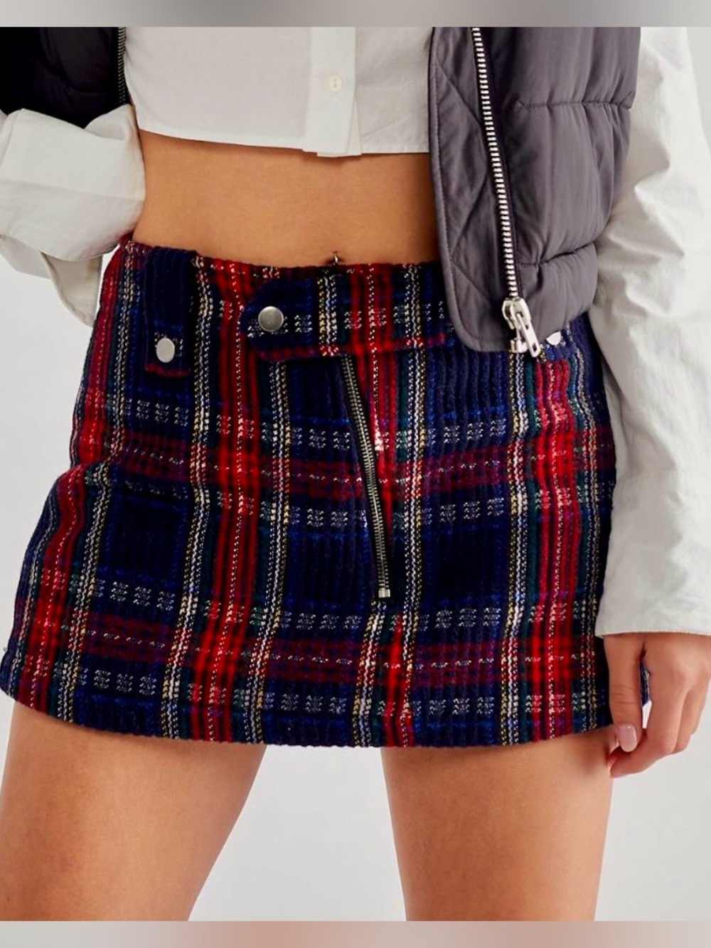 Free People Moto Skort